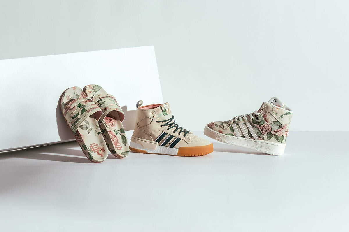 adidas Originals x Eric Emanuel Adilette Slide - Floral