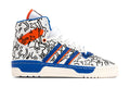 adidas Originals x Keith Haring Rivalry Hi - Crystal White/Blue/Core White
