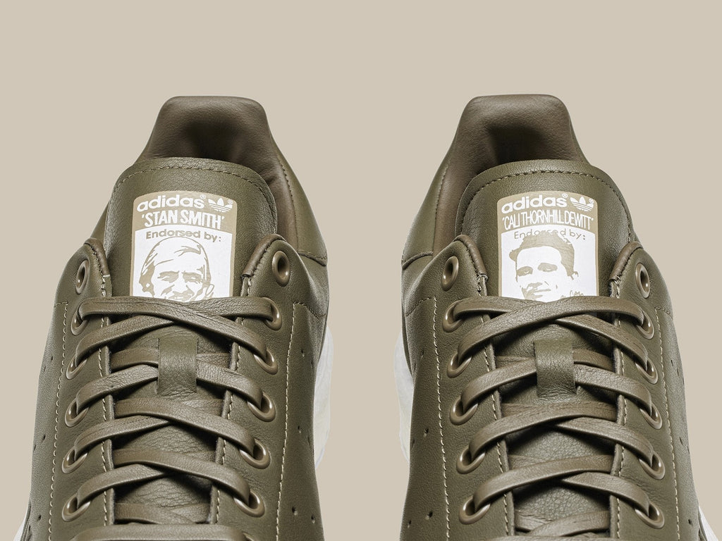 adidas Originals x Human Made Stan Smith Boost - Trace Olive