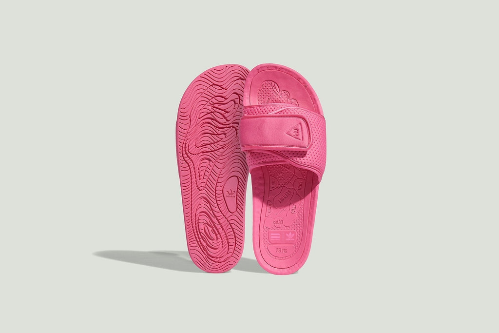 adidas Originals x Pharrell Williams Boost Slide - Semi Solar Pink