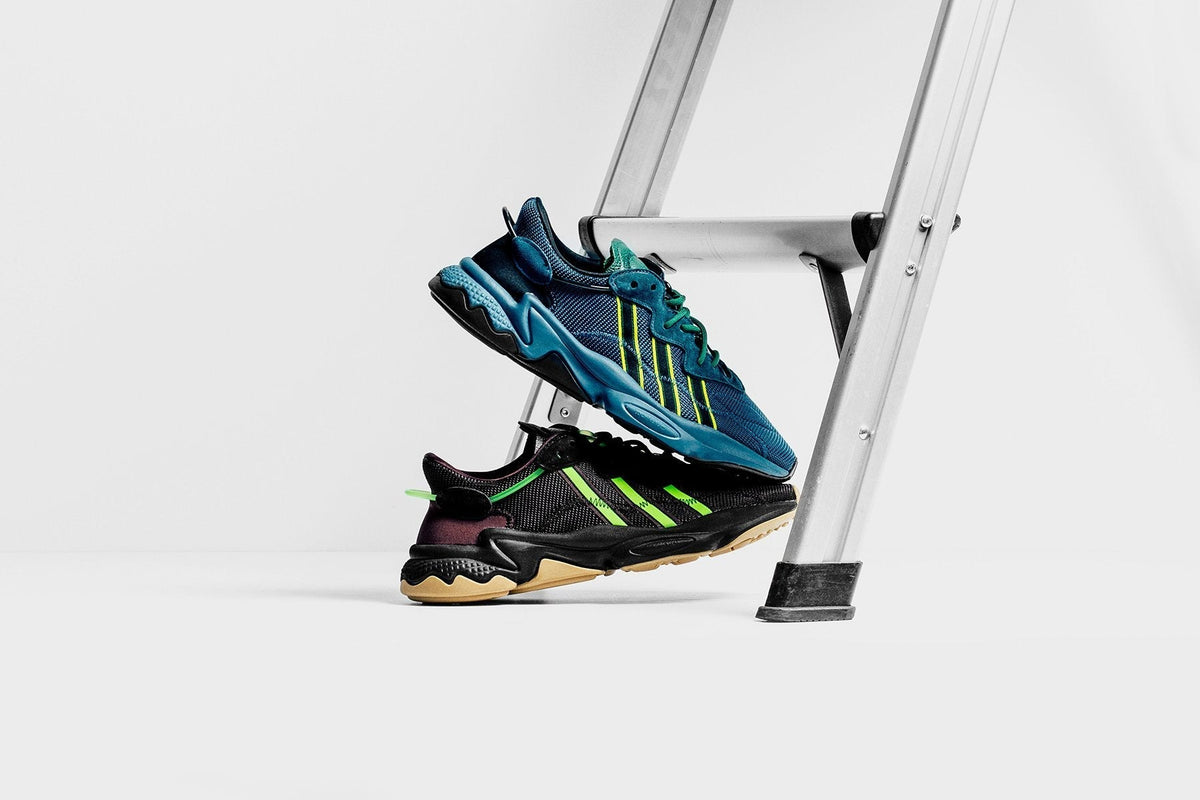 adidas Originals x Pusha T Ozweego - Black/Brown/Green