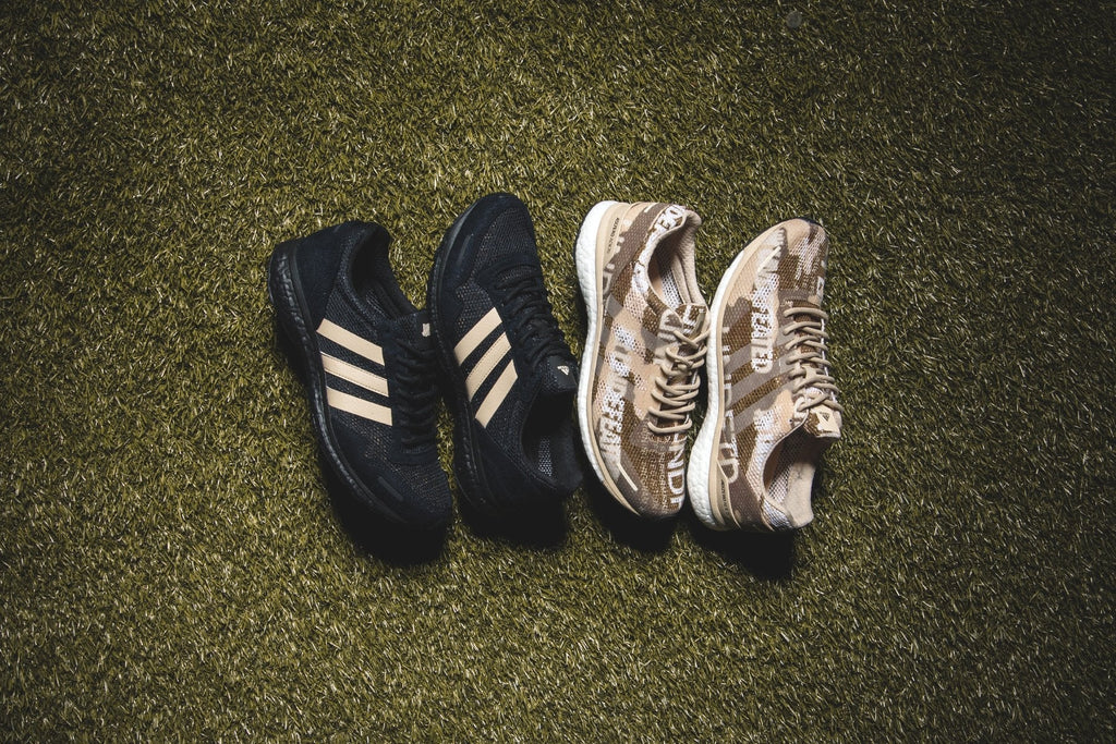 adidas Originals x UNDEFEATED Adizero Adios - Core Black/SUPCOL/Core Black