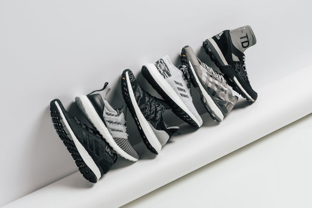 adidas Originals x UNDEFEATED Pureboost LTD - Shift Grey/Cinder/Utility Black
