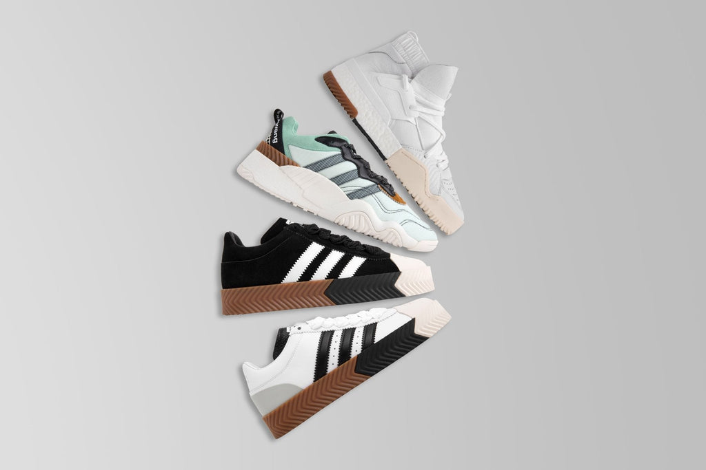 adidas Originals x Alexander Wang Turnout Trainer - Clear Mint/Core Black/Clear Mint