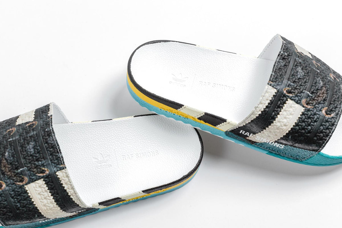 adidas Originals x Raf Simons Samba Adilette - Black