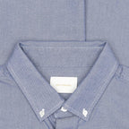 A-Wing Patch Oxford Shirt - Slate Blue