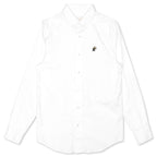 A-Wing Patch Oxford Shirt - White