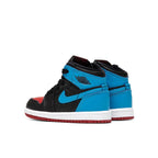 Air Jordan 1 High OG (TD) "UNC to CHI" - Black/Powder Blue/Varsity Red/White