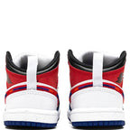 Air Jordan 1 Mid SE (TD) - White/University Red/Rush Blue