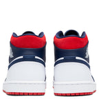 Air Jordan 1 Mid SE - White/University Red