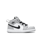 Air Jordan 1 Mid (TD) - Light Smoke Grey/Black/White