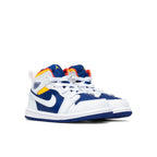 Air Jordan 1 Mid (TD) - White/Laser Orange