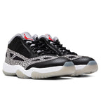 Air Jordan 11 Retro Low IE "Black Cement" - Black/Fire Red
