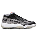 Air Jordan 11 Retro Low IE "Black Cement" - Black/Fire Red