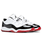 Air Jordan 11 Retro Low (PS) - White/University Red/Black/True Red