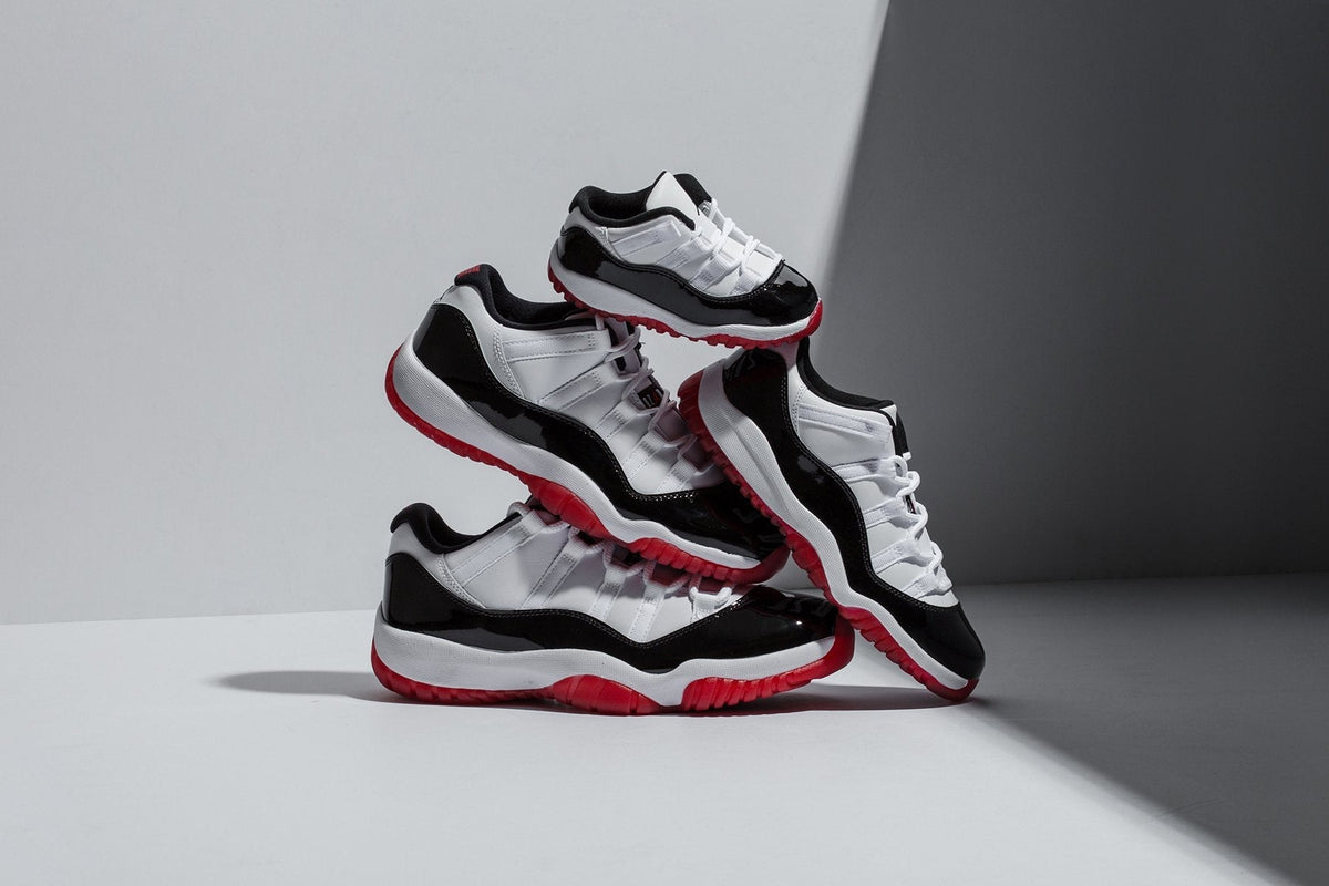 Air Jordan 11 Retro Low (TD) - White/University Red/Black/True Red