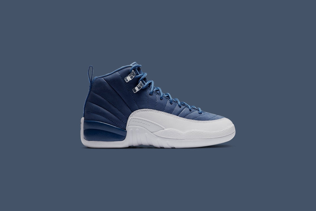 Air Jordan 12 Retro SE (GS) - Stone Blue/Legend Blue