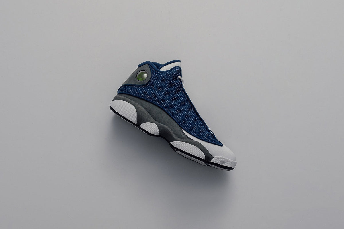 Air Jordan 13 Retro "Flint Grey" - Navy/University Blue