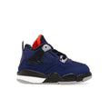Air Jordan 4 Retro (TD) "Loyal Blue" - Loyal Blue/Black/Habanero Red