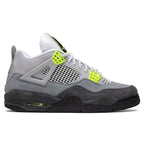 Air Jordan 4 Retro "Neon"- Cool Grey/Volt/Wolf Grey/Anthracite