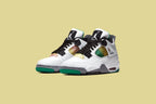 Women's Air Jordan 4 Retro "Rasta" - White/University Red/Lucid Green