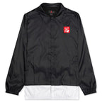 Air Jordan Legacy AJ 4 Coaches Jacket - Black/White/White