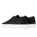 Achilles Low White Sole - Black