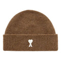 AMI FW25 De Coeur Beanie 'Brown' UBO005-KN0135-217