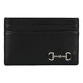 Gucci 25 Horsebit Card Holder 'Black' 846952-AAFP1-1000