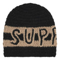 Supreme FW25 Crochet Logo Beanie 'Black' FW25BN46-BLACK