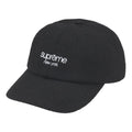 Supreme FW25 Harris Tweed® 6-Panel 'Black' FW25H118-BLACK