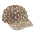 Supreme FW26 Hole Punch Rhinestone Denim 6-Panel 'Brown' SUP-FW26-1072-BRN
