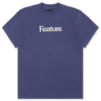 Academy Tee - Blueberry/Ivory