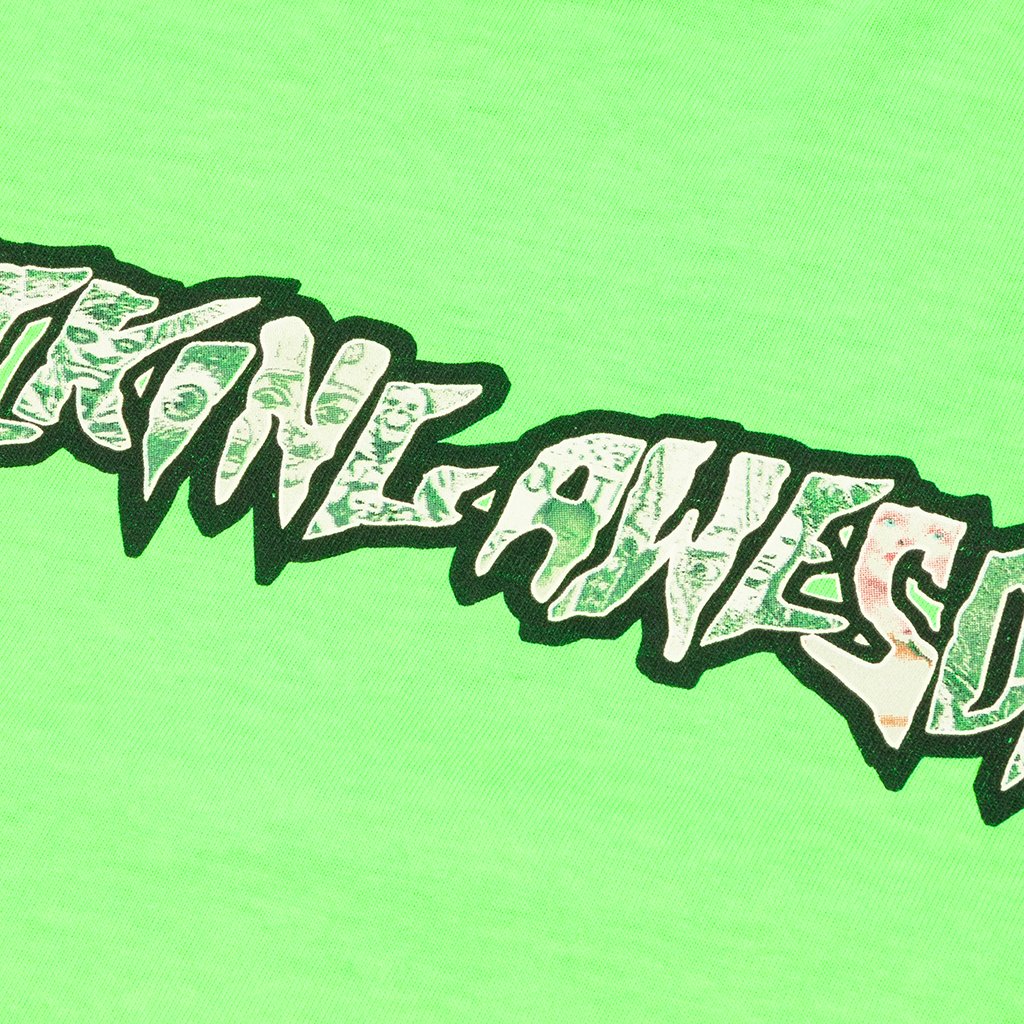 Actual Visual Guidance L/S Tee - Pigment Dyed Neon Green