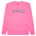 Actual Visual Guidance L/S Tee - Pigment Dyed Neon Pink