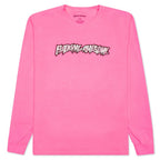 Actual Visual Guidance L/S Tee - Pigment Dyed Neon Pink