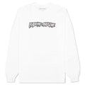 Actual Visual Guidance L/S Tee - White