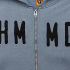 C/W Zip Hoodie - Blue