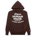 Hooded Sweatshirt - Brown