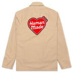 Patch Jacket - Beige