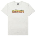 Airbrush S/S Tee - Light Heather Grey