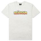 Airbrush S/S Tee - Light Heather Grey