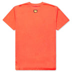 Airbrush S/S Tee - Neon Coral