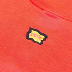 Airbrush S/S Tee - Neon Coral