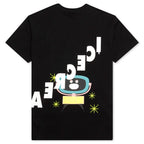 Clock S/S Tee - Black