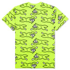 Dogs S/S Tee - Neon Yellow