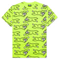 Dogs S/S Tee - Neon Yellow