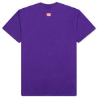 Flag S/S Tee - Heliotrope