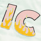 Flames Jacket - Grayed Jade