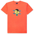 Yang S/S Tee - Neon Coral